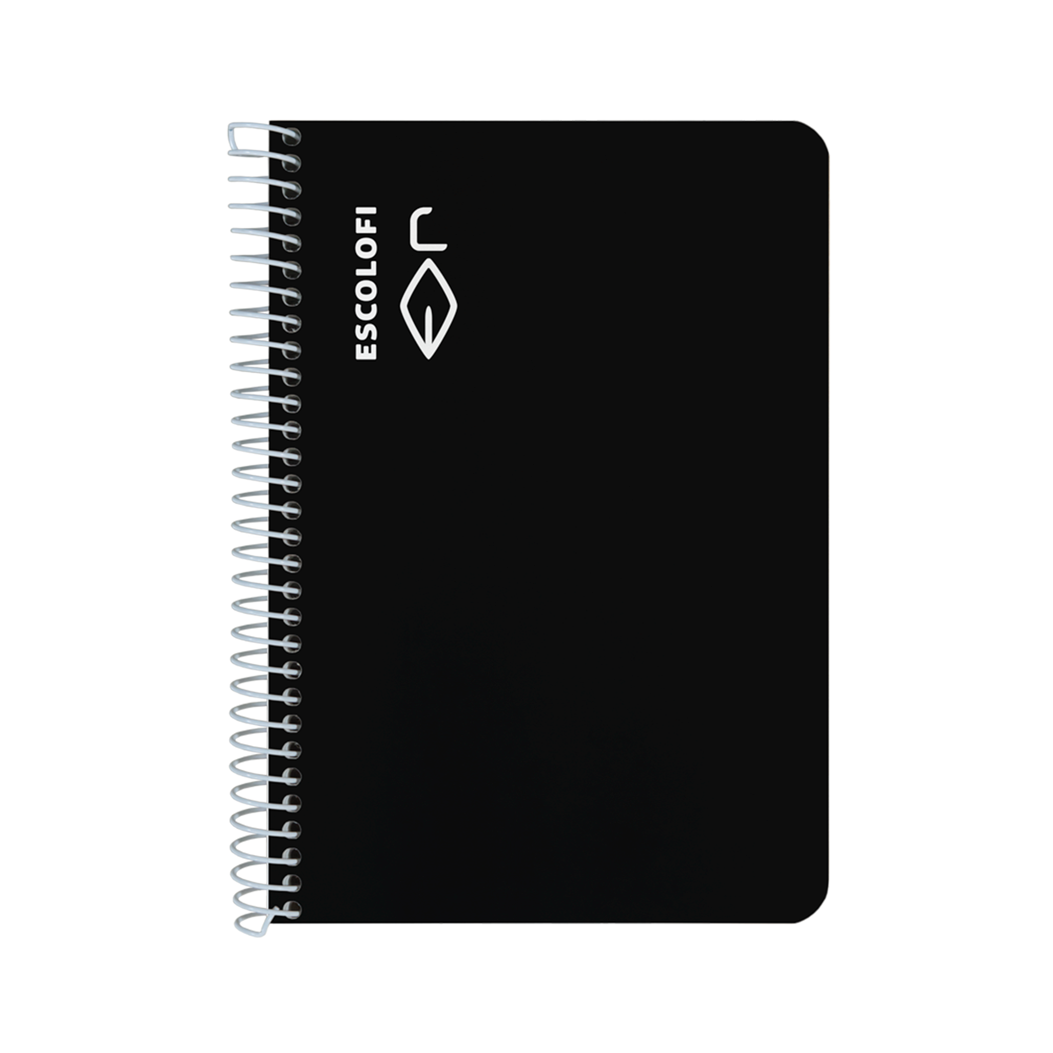 Cuaderno de tapa dura de dibujo negras de 200 hojas x 2